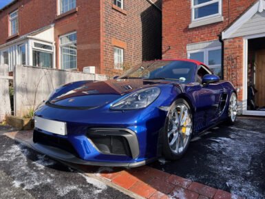 Porsche 718 Spyder Maintenance Detail | Professional Detailing in Staffordshire